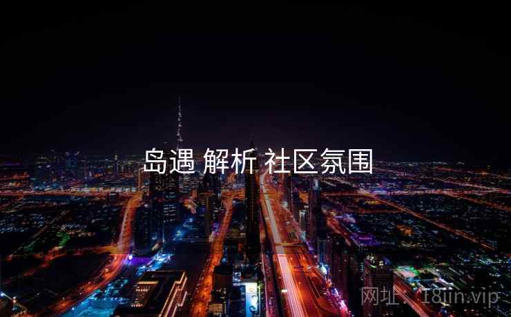 岛遇 解析 社区氛围