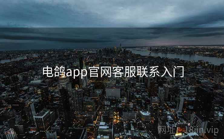 电鸽app官网客服联系入门