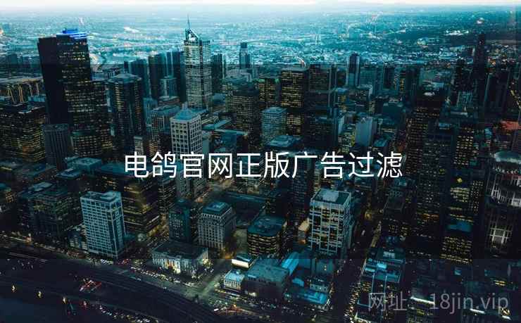 电鸽官网正版广告过滤