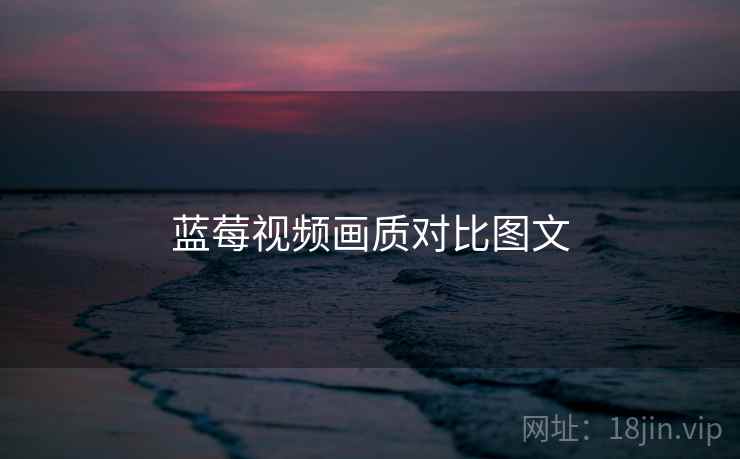 蓝莓视频画质对比图文