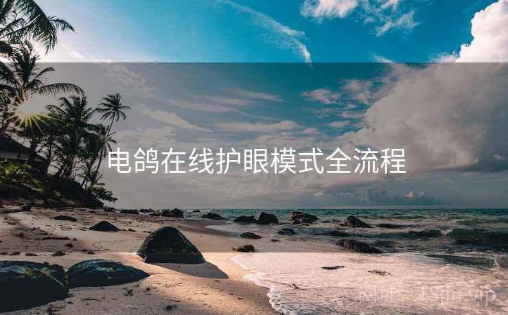 电鸽在线护眼模式全流程