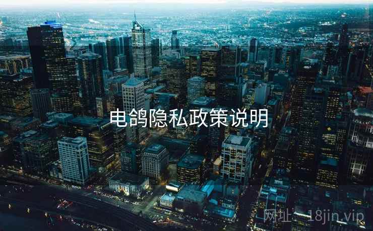 电鸽隐私政策说明