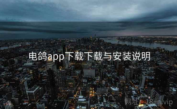 电鸽app下载下载与安装说明