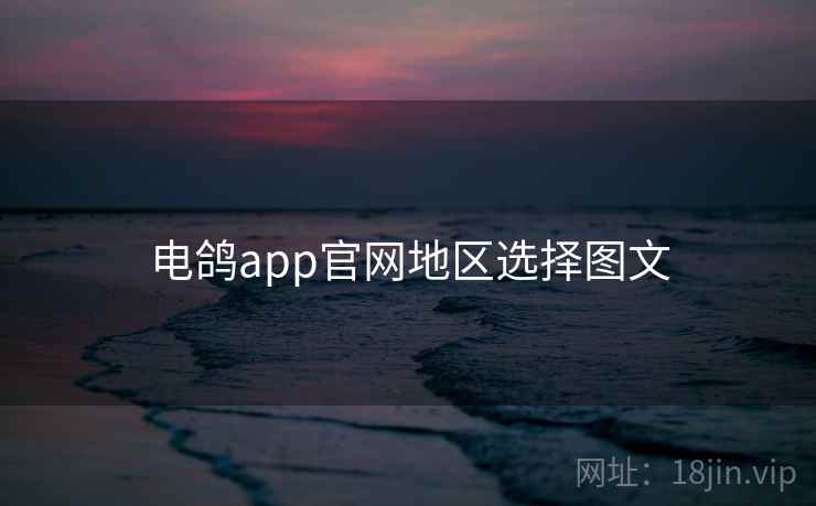 电鸽app官网地区选择图文