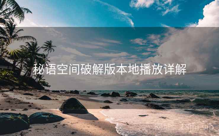秘语空间破解版本地播放详解