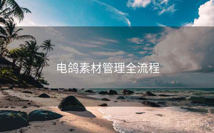 电鸽素材管理全流程