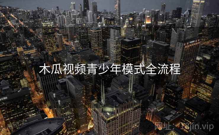 木瓜视频青少年模式全流程